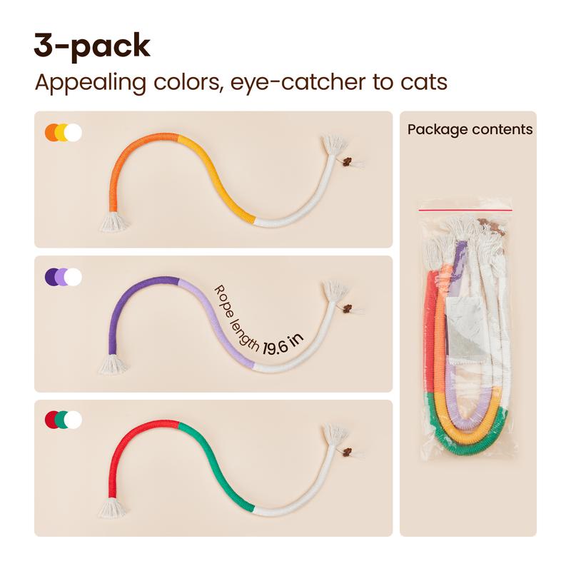 Flossy's Dental Chew Ropes (3-Pack)