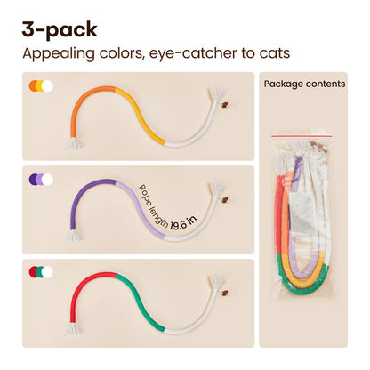 Flossy's Dental Chew Ropes (3-Pack)